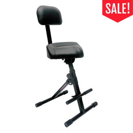 Adjustable Guitar Stool with Backrest