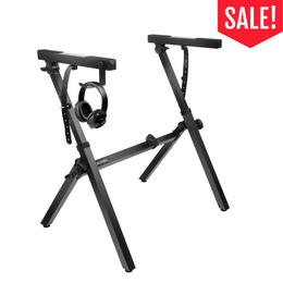 Foldable Z Shape Black Keyboard Stand