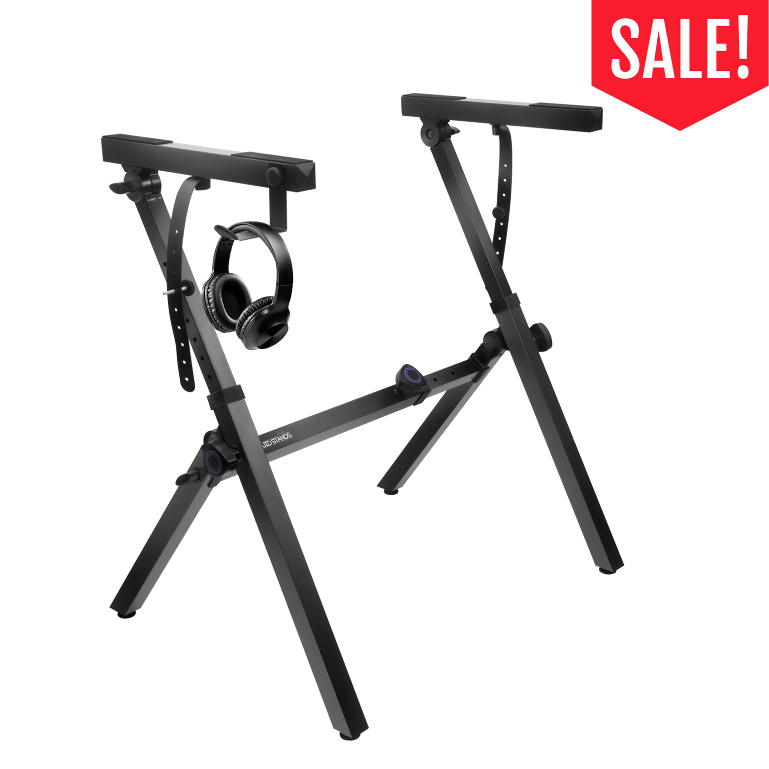 Foldable Z Shape Black Keyboard Stand