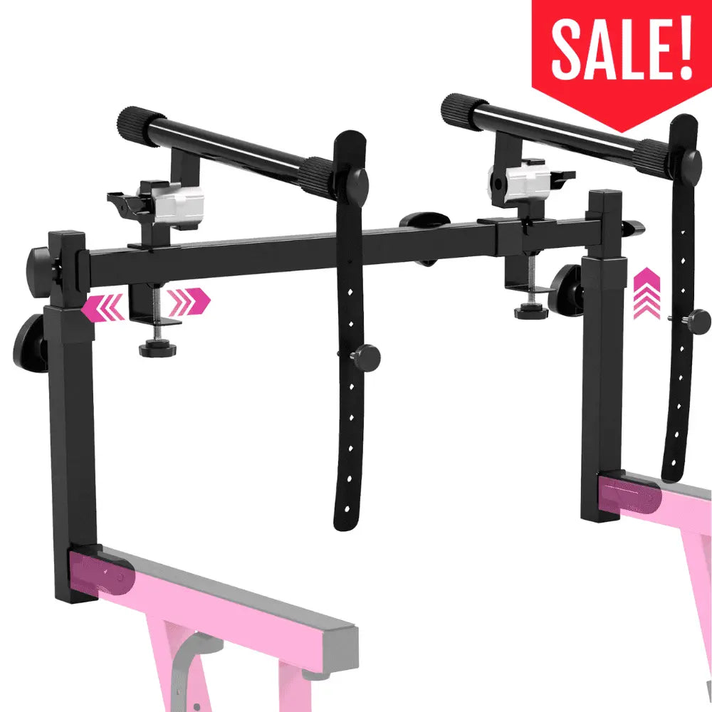 Adjustable 2nd Tier Keyboard Stand Attachment