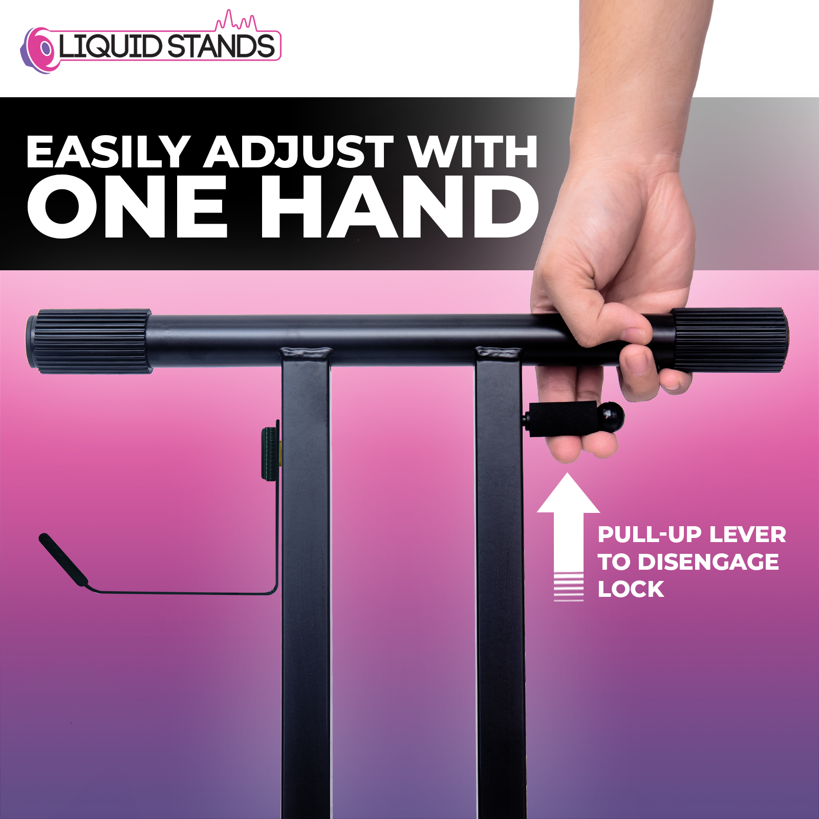 Adjustable X Style Keyboard Stand and Bench Liquid Stands