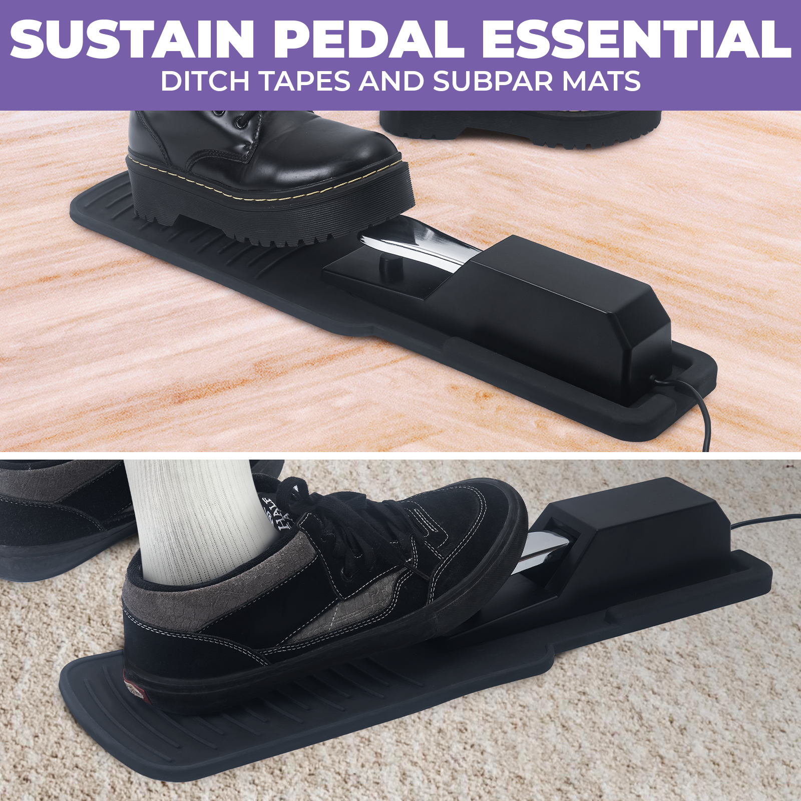 WS Sustain Pedal Mat Liquid Stands