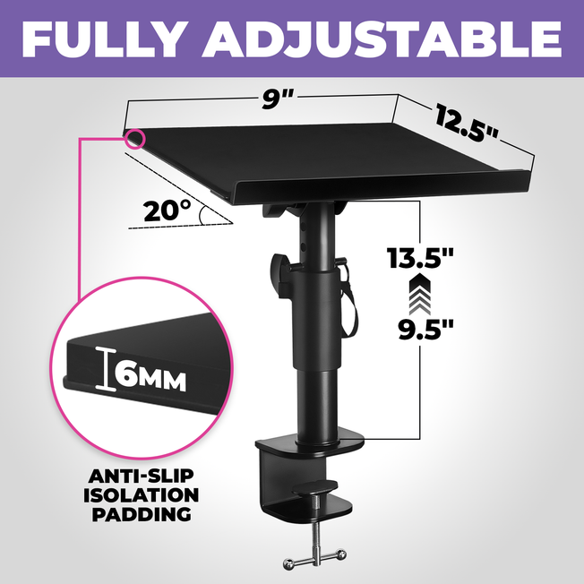 Adjustable Laptop Desk Mount